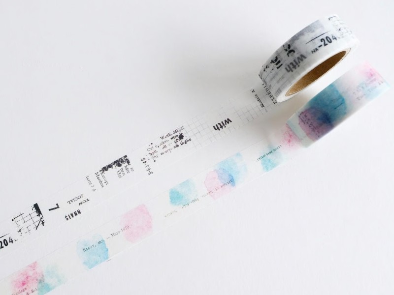Yohaku Washi Tape Y-144 - Palette