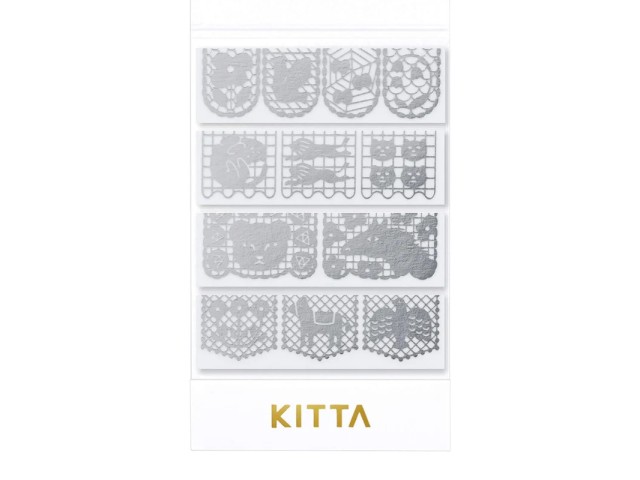 KITTA Washi Tape Stickers KITH010 - Lace