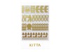 KITTA Clear KITT017 Stickers - Parts