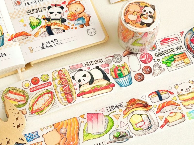Pre-Order EverEin Washi Tape - Fast Food