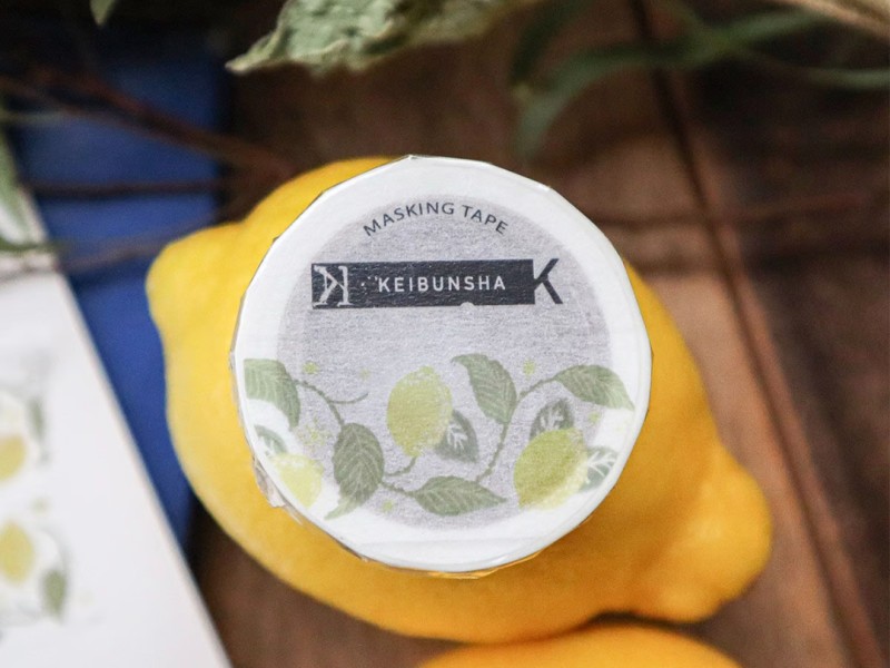 Keibunsha Washi Tape - Lemon