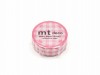 MT Deco Washi Tape - Striped Gingham Check Pink