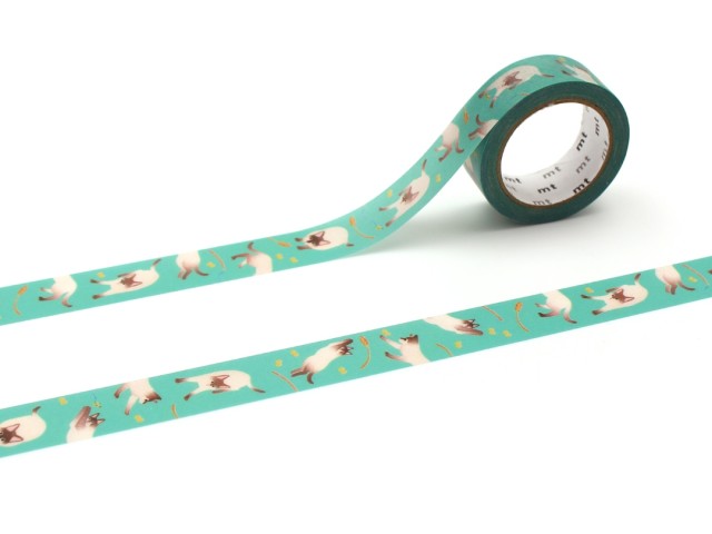 MT Limited Edition Washi Tape - Maruichikyu Playing Cats