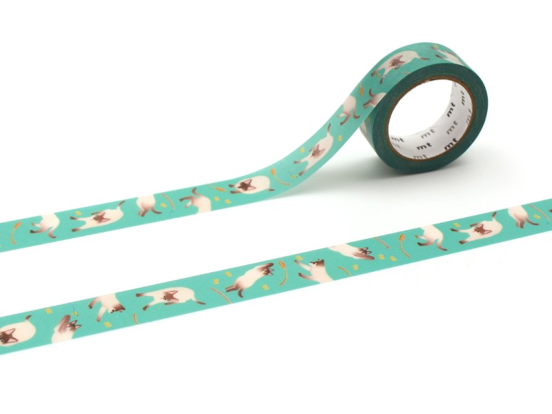 MT Limited Edition Washi Tape - Maruichikyu Playing Cats