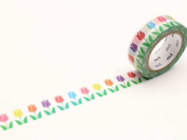 MT Washi Tape - Colorful Tulip