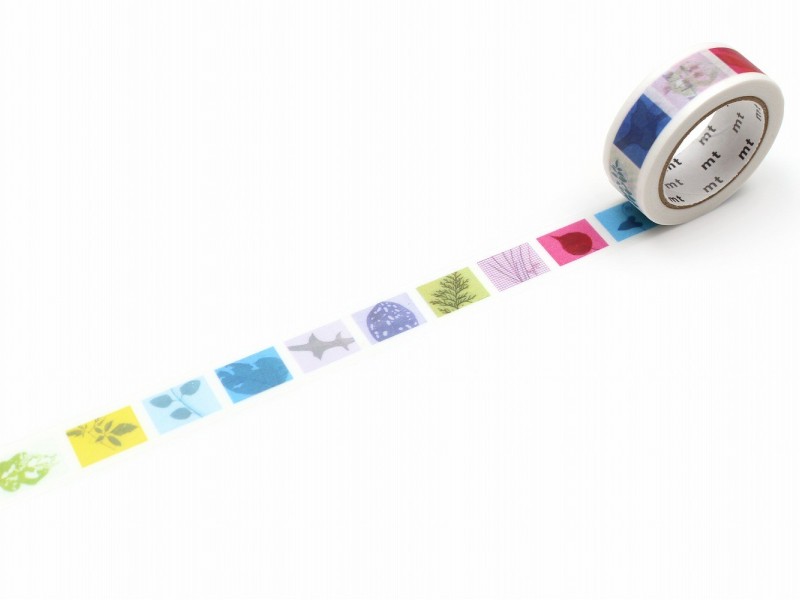 MT x Island Universe Washi Tape Flags - Leaf L