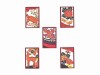 NB Co. Textured Sticker Flakes Japanese Motif - Hanafuda