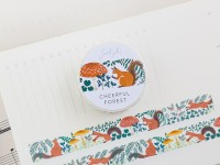 Sotlight Washi Tape Cheerful Forest - Squirrel