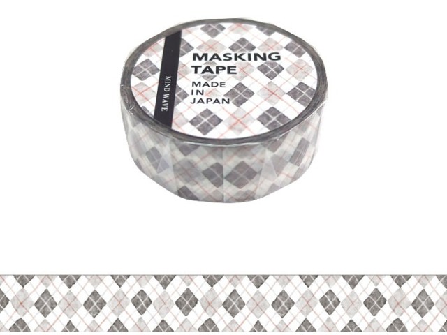 Mindwave Washi Tape - Check Pattern 10