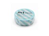 MT Deco Washi Tape Stripe - Mint Blue