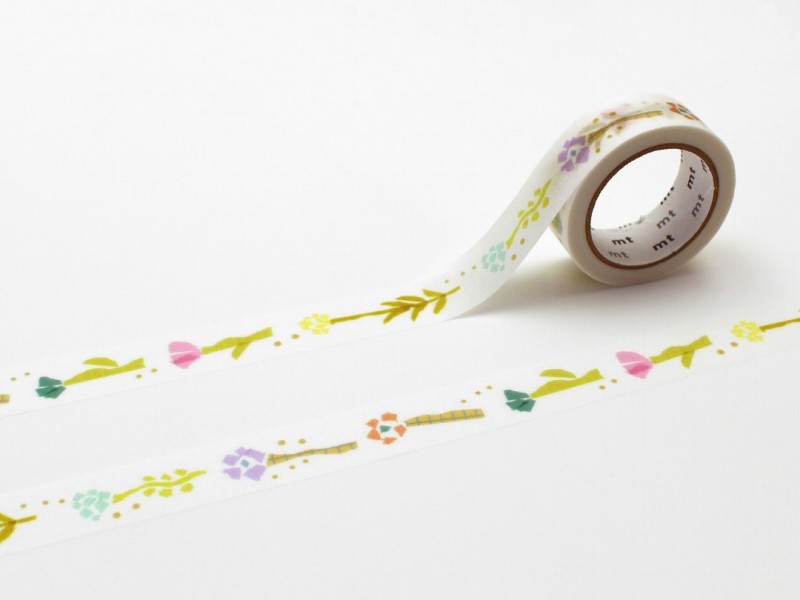 MT x Miki Tamura Washi Tape - Hana Hana