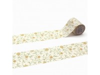 MT x William Morris Wide Washi Tape - Scroll And Flower