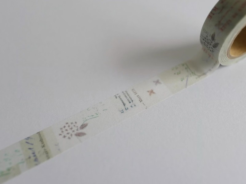 Yohaku Washi Tape Y-149 - Letter