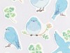 NB Co. Saezuri Paper Stickers - Blue Bird