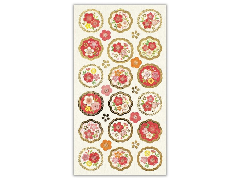 NB Co. Paper Stickers - Plum Blossoms