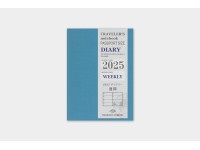 Pre-Order 2025 Weekly Diary - Traveler's Notebook Refill Set (Passport Size)