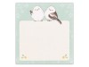 NB Co. Memo Pad Chirping - Long-Tailed Tit