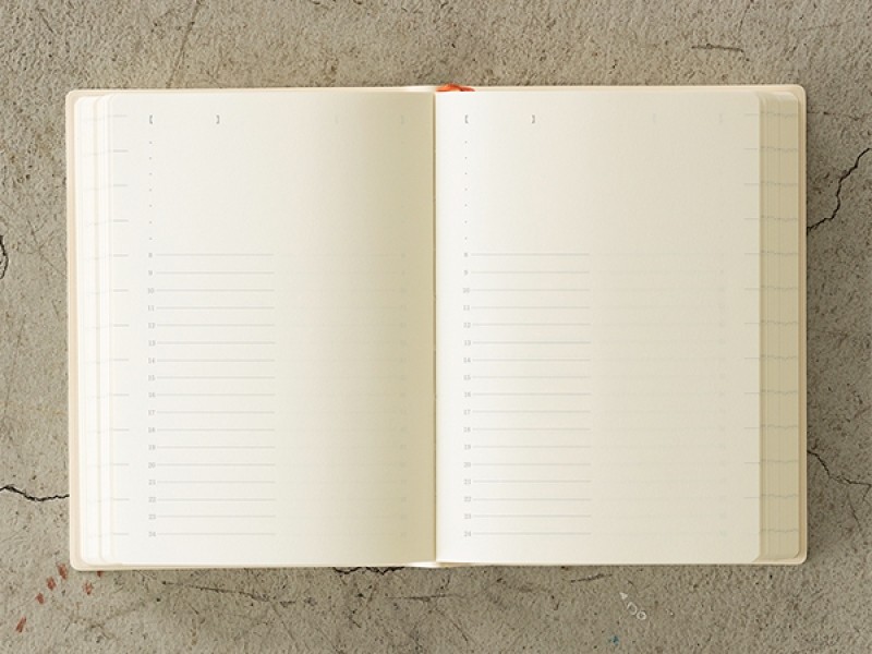 2025 MD [A6] Notebook Diary 1 Day 1 Page