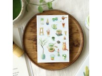 Teayou Print-On Stickers - Matcha Garden