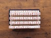 Pre-Order 36 SUBLO Stamp Set Alphabet No.3