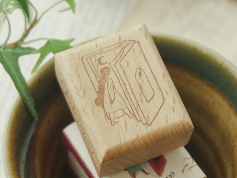 Teayou Rubber Stamp Enchanted Library - Immersion