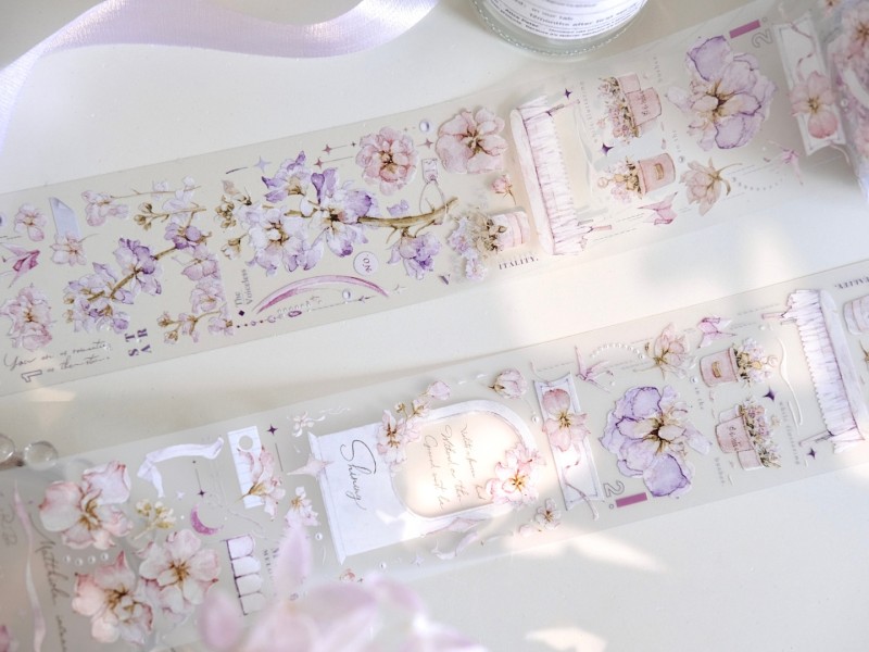 Freckles Tea Matte PET Tape Vol.4 - Floating Dream Florist