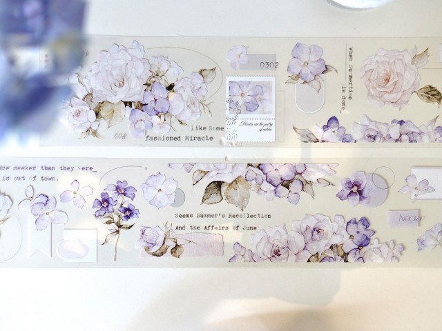 Pre-Order Freckles Tea Clear PET Tape Vol.4 - Spring Flower Romance