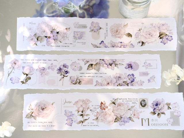 Pre-Order Freckles Tea Washi Tape Vol.4 - Spring Flower Romance