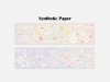 Pre-Order Freckles tea Die-Cut Sticker Tape Vol.4 - Flower Curtain