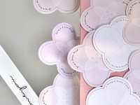 Pre-Order Freckles Tea Notepaper - Flower Shape