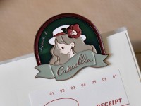 Pre-Order Freckles Tea Metal Clip - Fairy Camellia