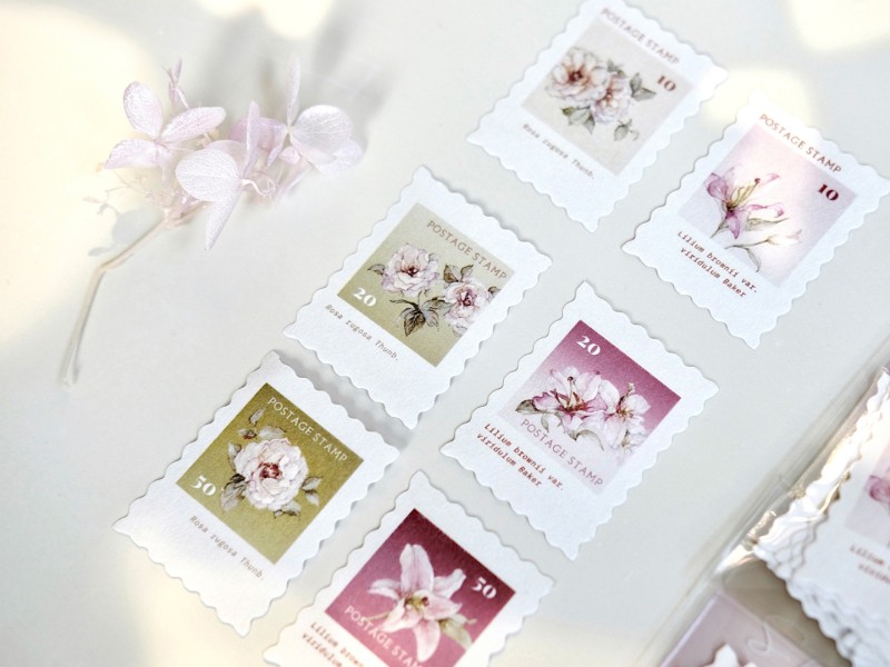 Pre-Order Freckles Tea Stamp Stickers - Spring