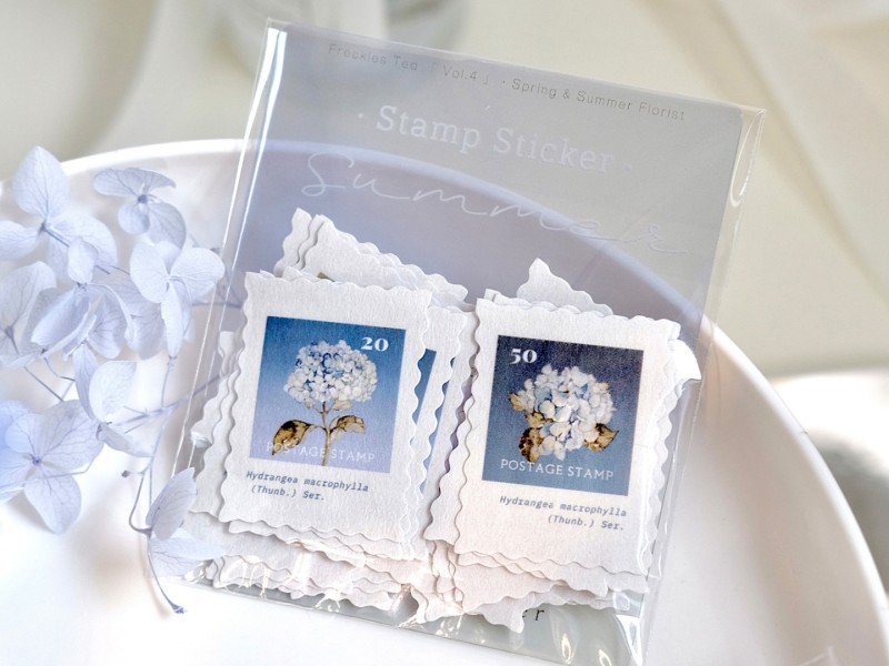 Pre-Order Freckles Tea Stamp Stickers - Summer