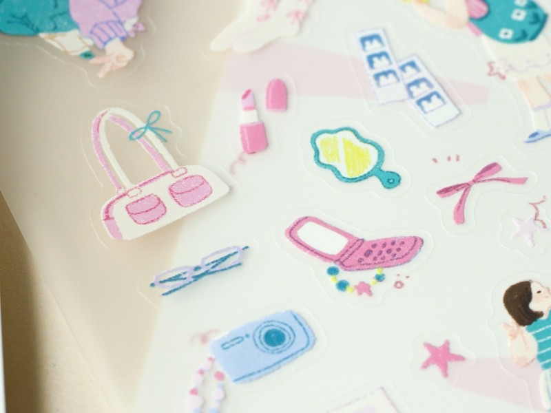 Teayou Palette Series Crystal Stickers - Photoshoot