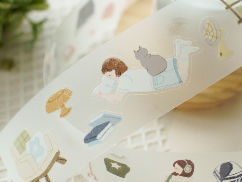 Teayou Kiss-Cut PET Tape - Palette No.1