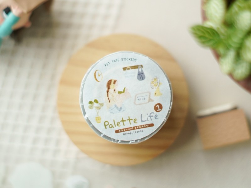 Teayou Kiss-Cut PET Tape - Palette No.1