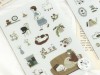 Teayou Print-On Stickers - Neko Cafe