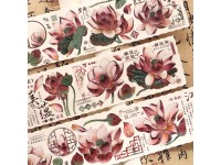 Baicangjia Washi Tape Sample - Powder Mist Dark