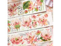 Baicangjia Washi Tape Sample - Powder Mist Light