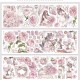 Lion Studio PET Tape Sample - Peony