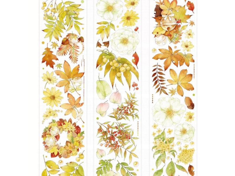 MAE Studio PET Tape Sample - Autumn Wreath