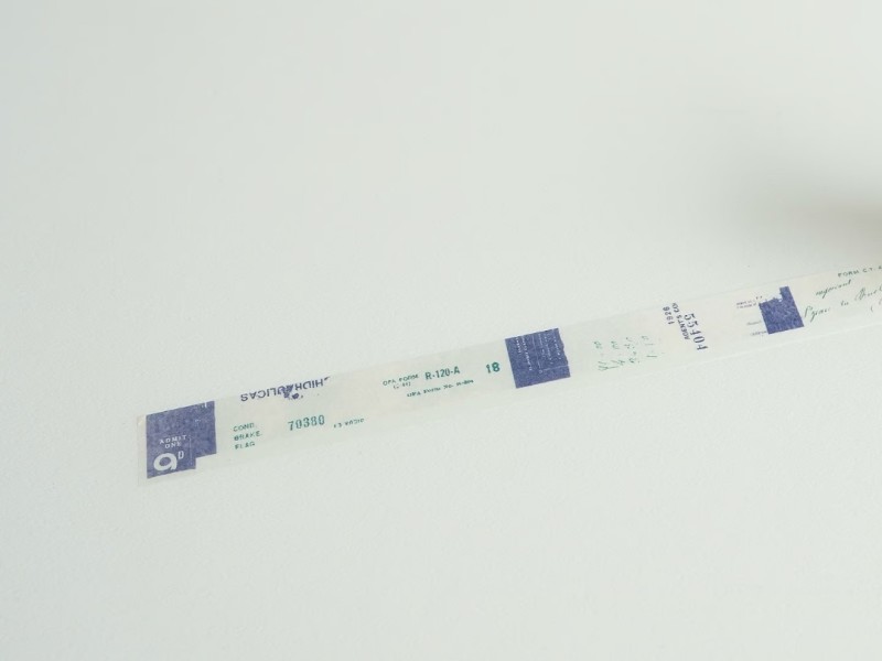 Yohaku Washi Tape Y153 - Schedule