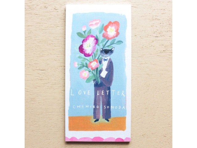 Cozyca x CHIHIRO SONODA One-Stroke Notepad - Love Letter