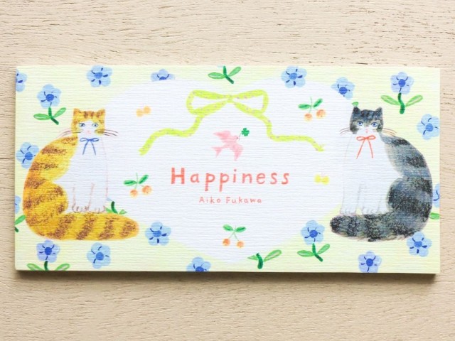 Cozyca x Aiko Fukawa One-Stroke Notepad - Happiness