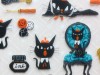 Cozyca Clear Stickers - Black Cat 2