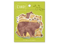 Mindwave Ciao Large Animal Stickers - Bear