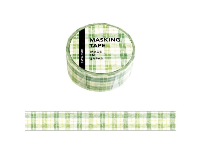 Pre-Order Mindwave Washi Tape - Check Pattern 11