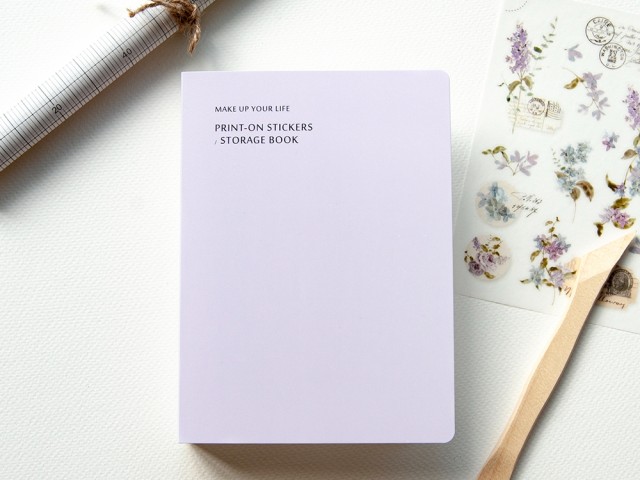 MU Sticker Storage Book - Light Purple