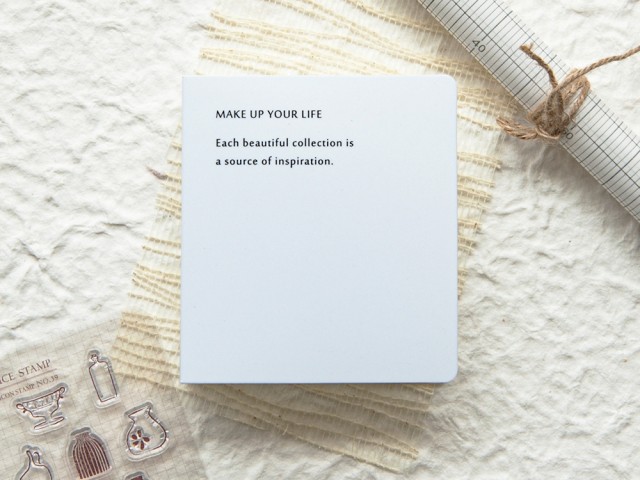 MU Stamp Ephemera Storage Book - White