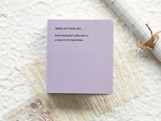 MU Stamp Ephemera Storage Book - Lavender Purple